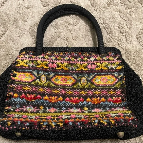 Colorful Embroidered Women's Bag - Picture 2 of 5